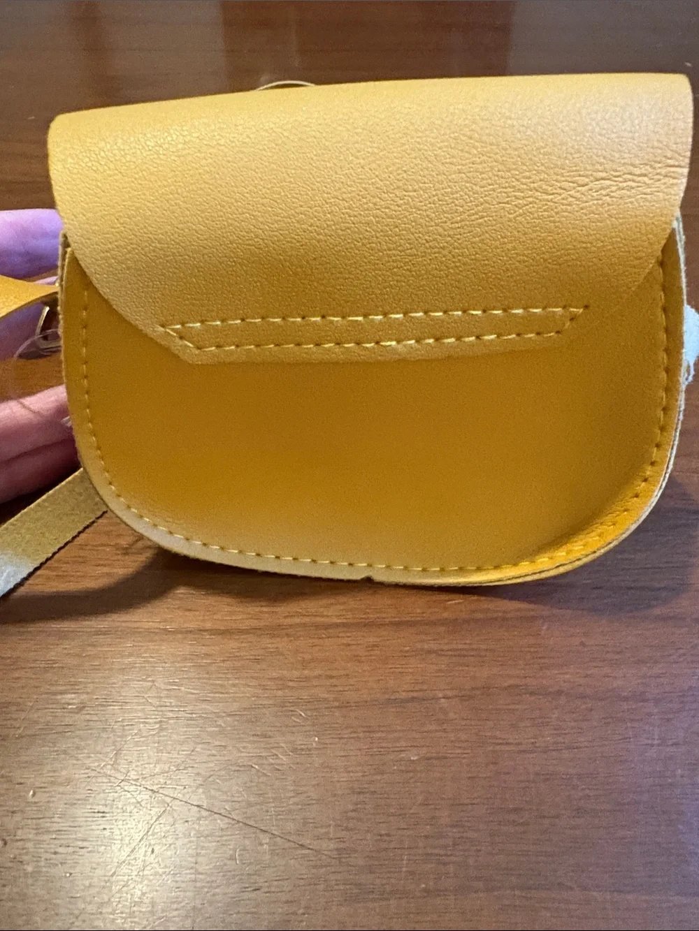 Target Yellow Kids Tassel Crossbody Saddle Bag